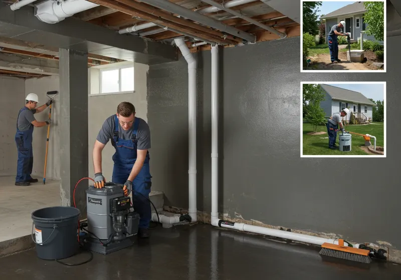 Basement Waterproofing and Flood Prevention process in Iroquois Point, HI